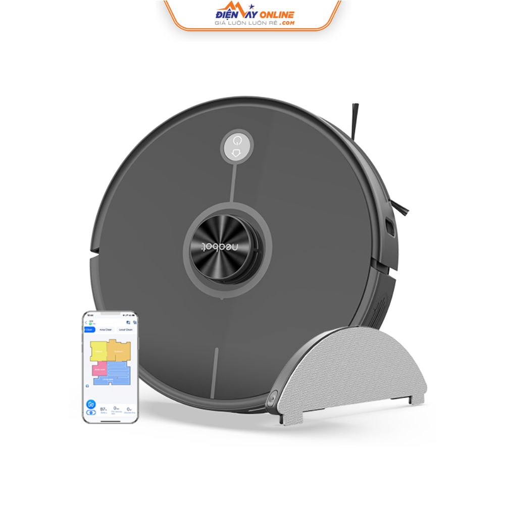Robot hút bụi lau nhà bản quốc tế Neabot Nomo N2 Lite màu đen (N2 LITE BLACK)